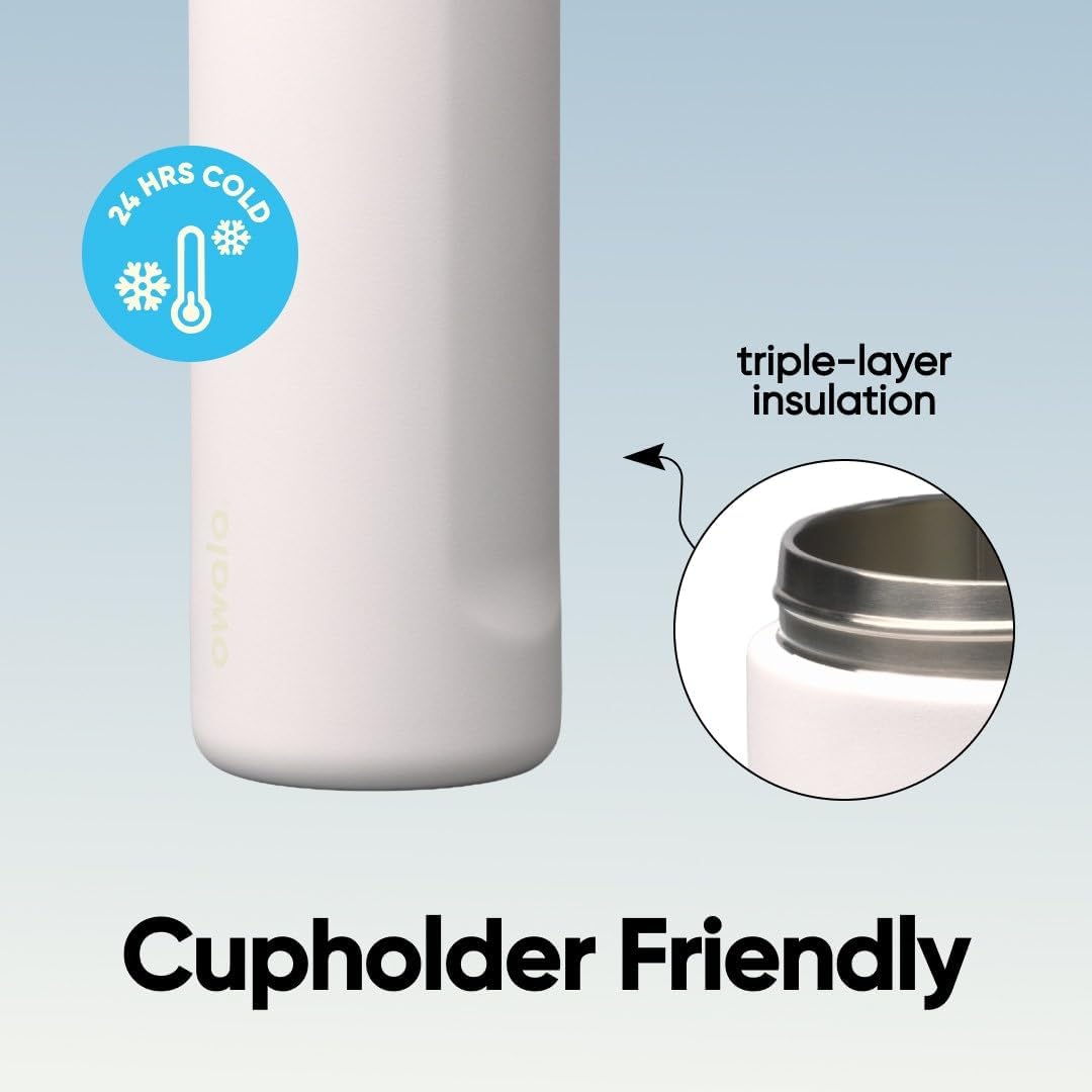 Owala FreeSip Insulated Stainless Steel Water Bottle, 710ml, Iced Breeze - Image 4