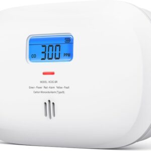 X-Sense Carbon Monoxide Detector with Replaceable Battery, XC0C-SR, 1-Pack
