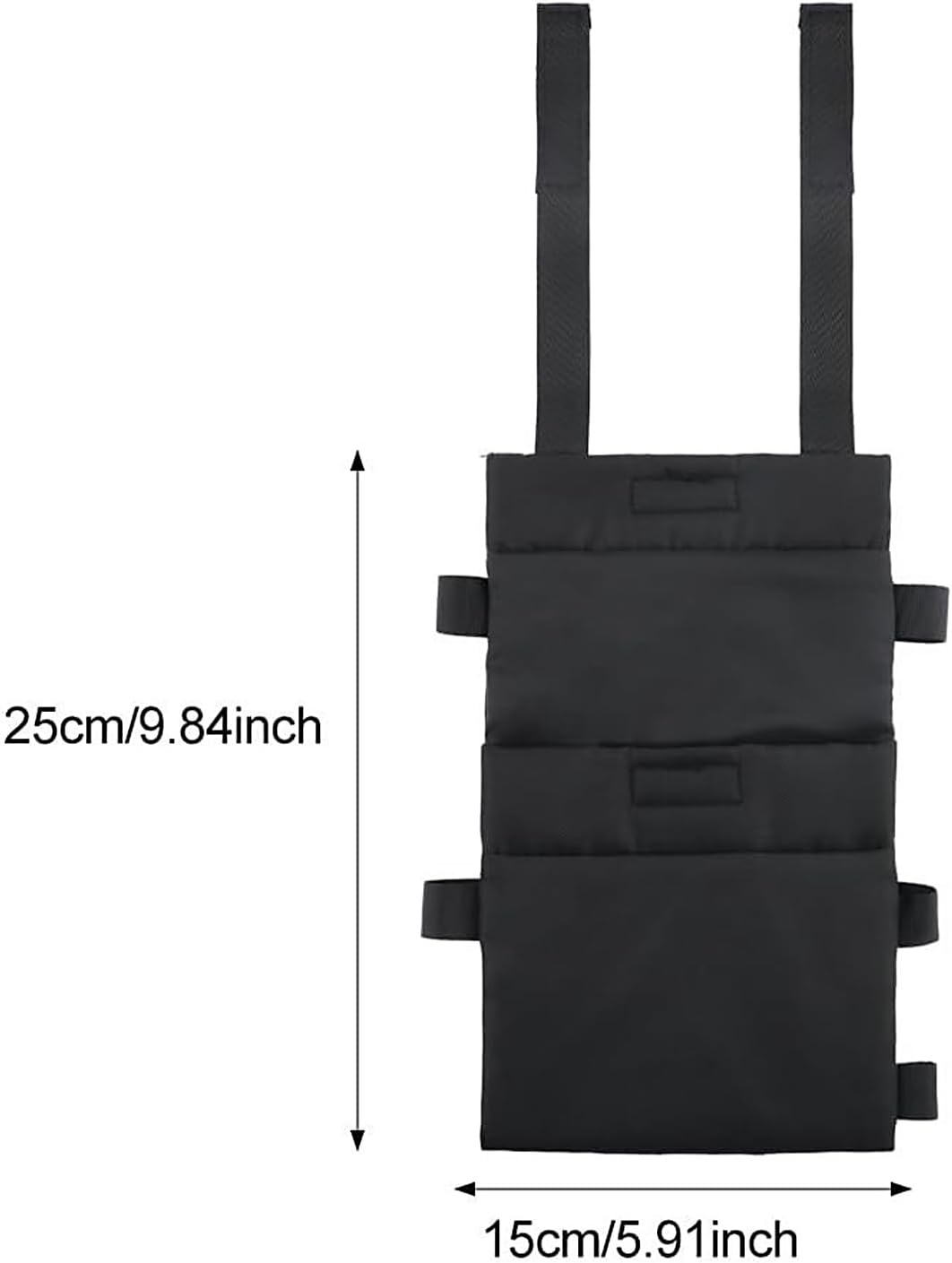 Compact Cane Storage Tote Bag with Adjustable Strap and Multiple Pockets for Essentials Lightweight Cane Organizers for Seniors - Image 4