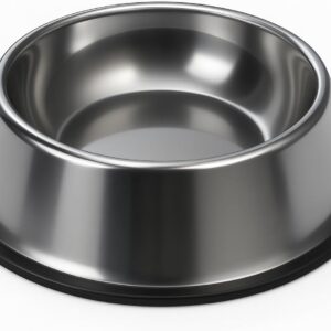Stainless Steel Pet Bowl 780ml Model Durable Non Slip And Easy To Clean Design Ideal For Large Breed Dogs, Cafes, Hotels, And Outdoor Use, Dishwasher Safe, Strong, And Stylish For Daily Feeding