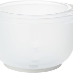 Chef Aid Contain 3 Mixing Bowls, Non-Slip Base, Soft Grip Handle, Microwave and Dishwasher Safe, Compact, Stackable, Ideal for baking and cooking, Off-white, 1.5 Litre, 2 Litre, 2.5 Litre