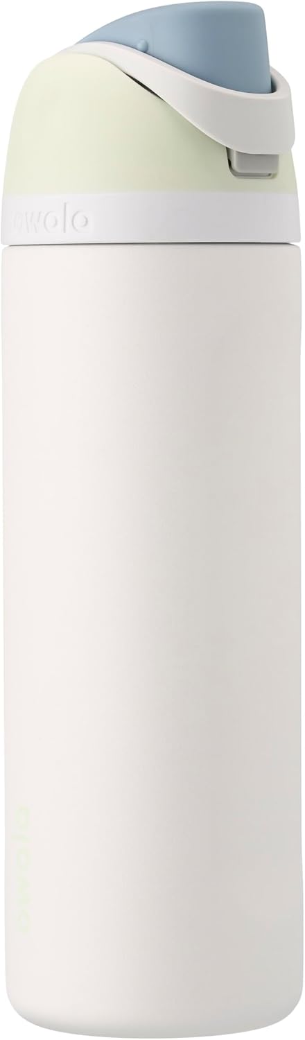 Owala FreeSip Insulated Stainless Steel Water Bottle, 710ml, Iced Breeze