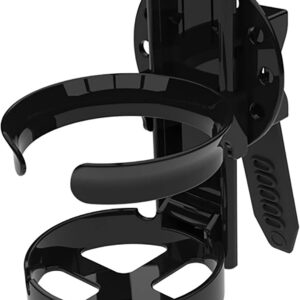 Mobility Cup Holder For Adults – Portable Drink Holder for Wheelchair – Compatible with Walker, Rollator, Transport Chair or Scooter – Easy to Install, Removable, Adjustable & Foldable Cup Carrier