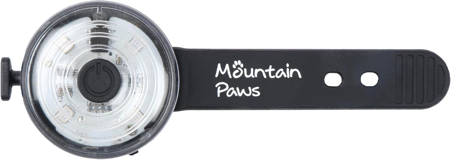 Mountain Paws Rechargeable Dog Collar Safety Light