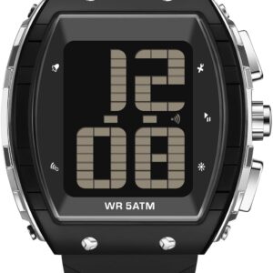 findtime Digital Watch for Seniors English Time-Telling Extra Large Numbers Display Alarm Waterproof Wrist Watches for Elderly Visually & Hearing Impaired Easy to Read Watches for Men Women