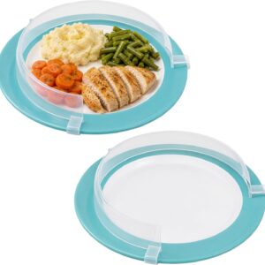 Plate Guard – Clip-On Mealtime Helper for Easy Scooping & Spill Prevention, Dining Aid for Seniors & Those with Limited Mobility (2 PCS)