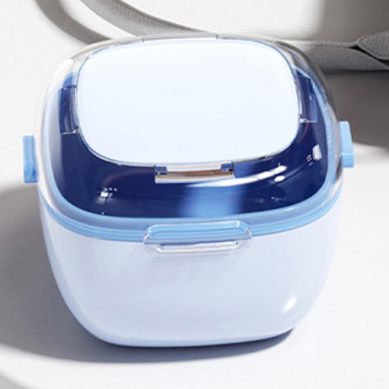 Dentures Cleaning, Retainer Cleaning Box, Double Layer Cup, Portable Denture Bath, Denture Container Cups Set, Hygiene Accessory, Travel Portable Dentures Case for Retainers - Image 8