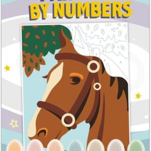 Craft Planet Paint by Numbers Kit, Multi, One Size, CPT 658703