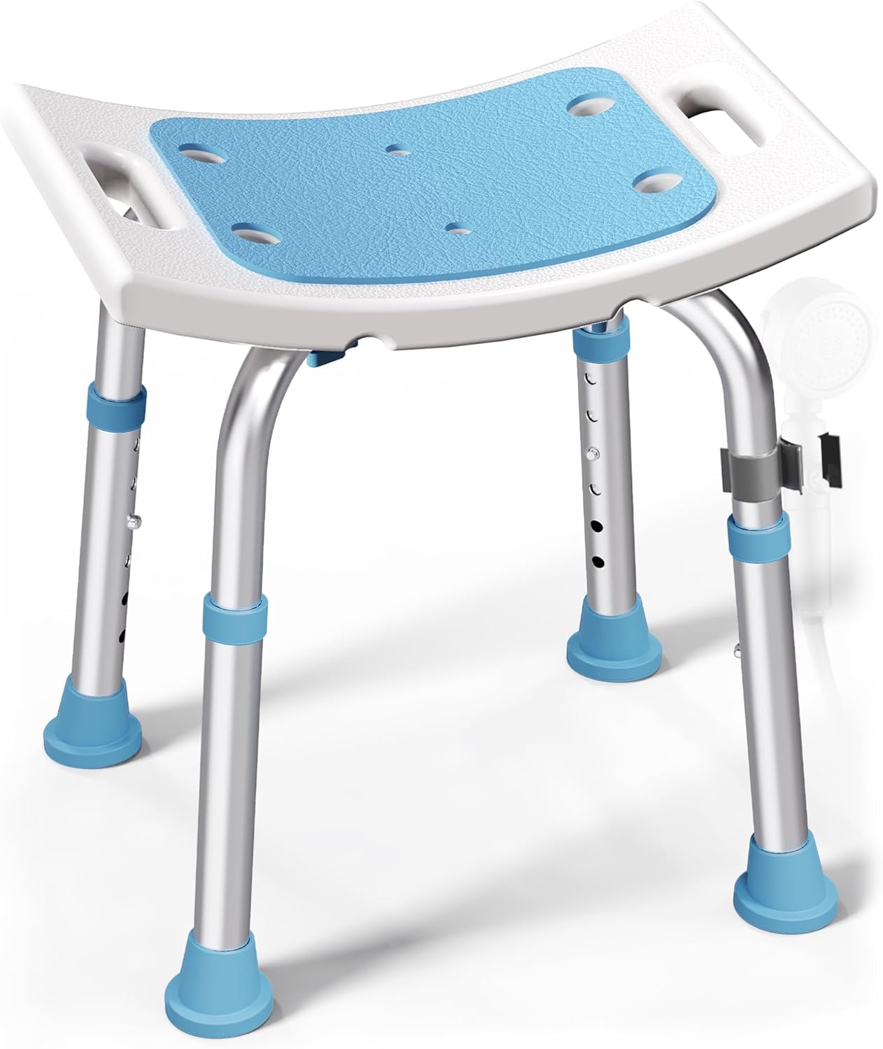 HOMLAND Shower Stool 181 kg Capacity, Shower Chair to Sit on in Shower
