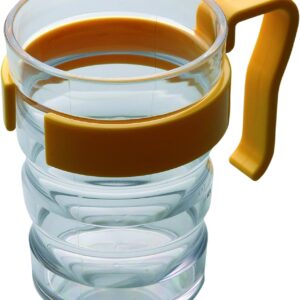 Easy Grip Cup Handle for Better Control, gripping and to Reduce Spills. Ideal for Those with Weak Grip, Poor Motor Skills, Reduced Dexterity, Parkinson’s, Arthritis or The Elderly. No Spill