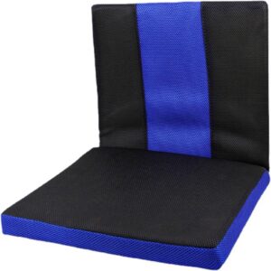 Wheelchair Dedicated Cushion for Back Support,Sciatica & Back Pain Relief – Seat Pad for Transport Chair & Electric Scooter