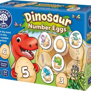 Orchard Toys Dinosaur Number Eggs Number and Counting Game for Age 3+
