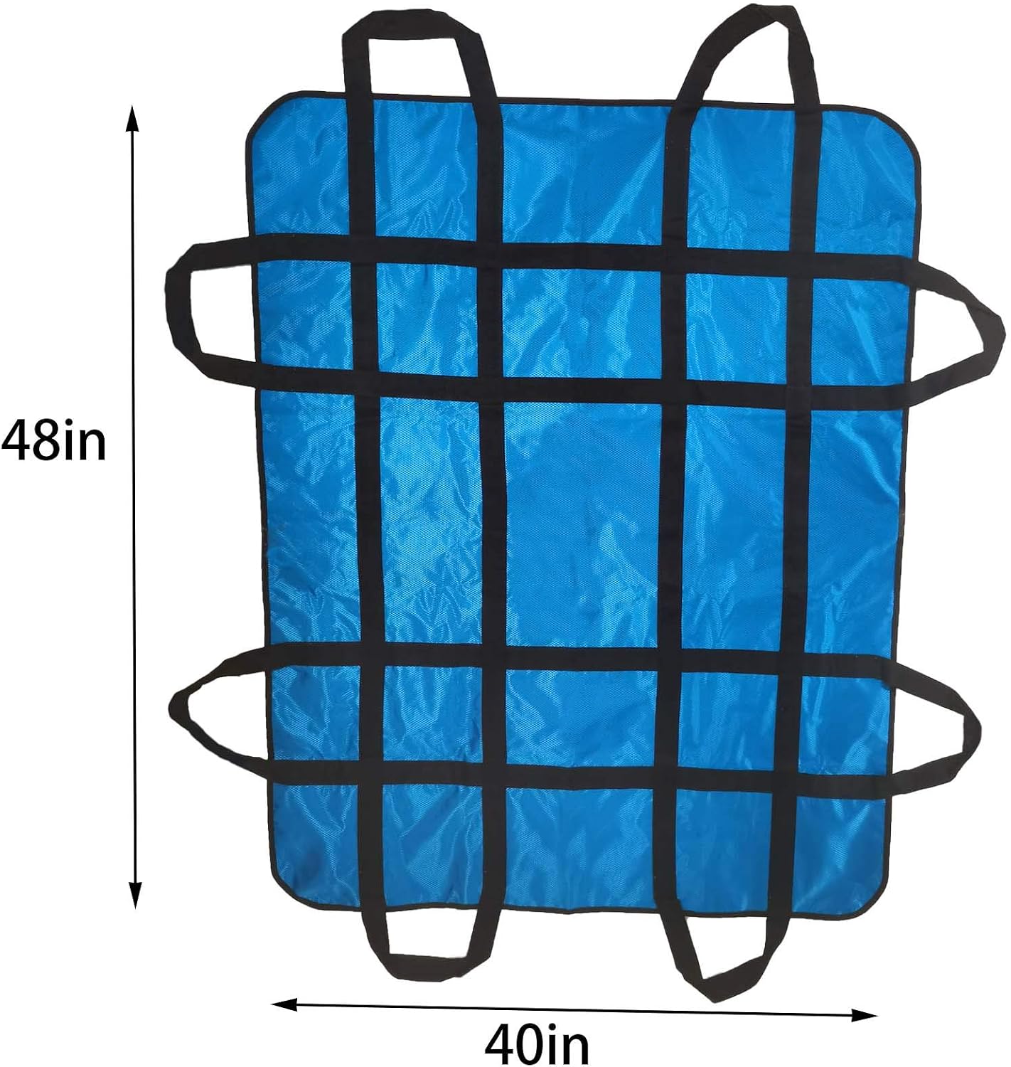 Positioning Bed Pad with Handles 48" X 40" Incontinence Mattress Bedding Protector Liner Underpad Straps for Easy Lift & Transfer Reusable Washable Hospital Quality - Image 2