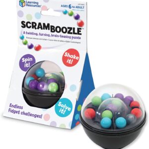 Learning Resources Scramboozle Puzzle Ball, Ages 6+ Travel Brainteaser Game