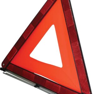 Safety First Aid HypaDrive Safety Red Warning Triangle, Foldable with Case
