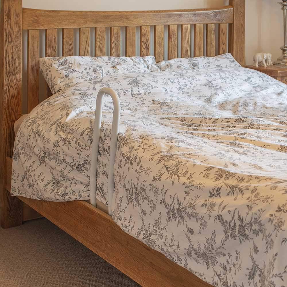 NRS Healthcare Folding EasyFit Bed Rail for Stability and Support - Image 4