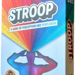 Stroop (2025 Edition) – Pattern Recognition & Quick Card Party Game by Grand Gamers Guild | Ages 14+ | 2–4 Players | 15 Min