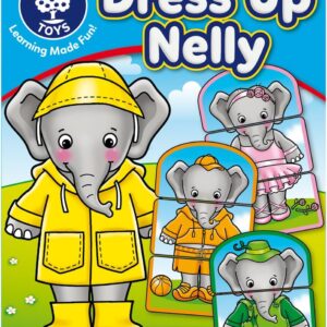 Orchard Toys Dress Up Nelly First Toddler Card Game for Girls & Boys Age 2+
