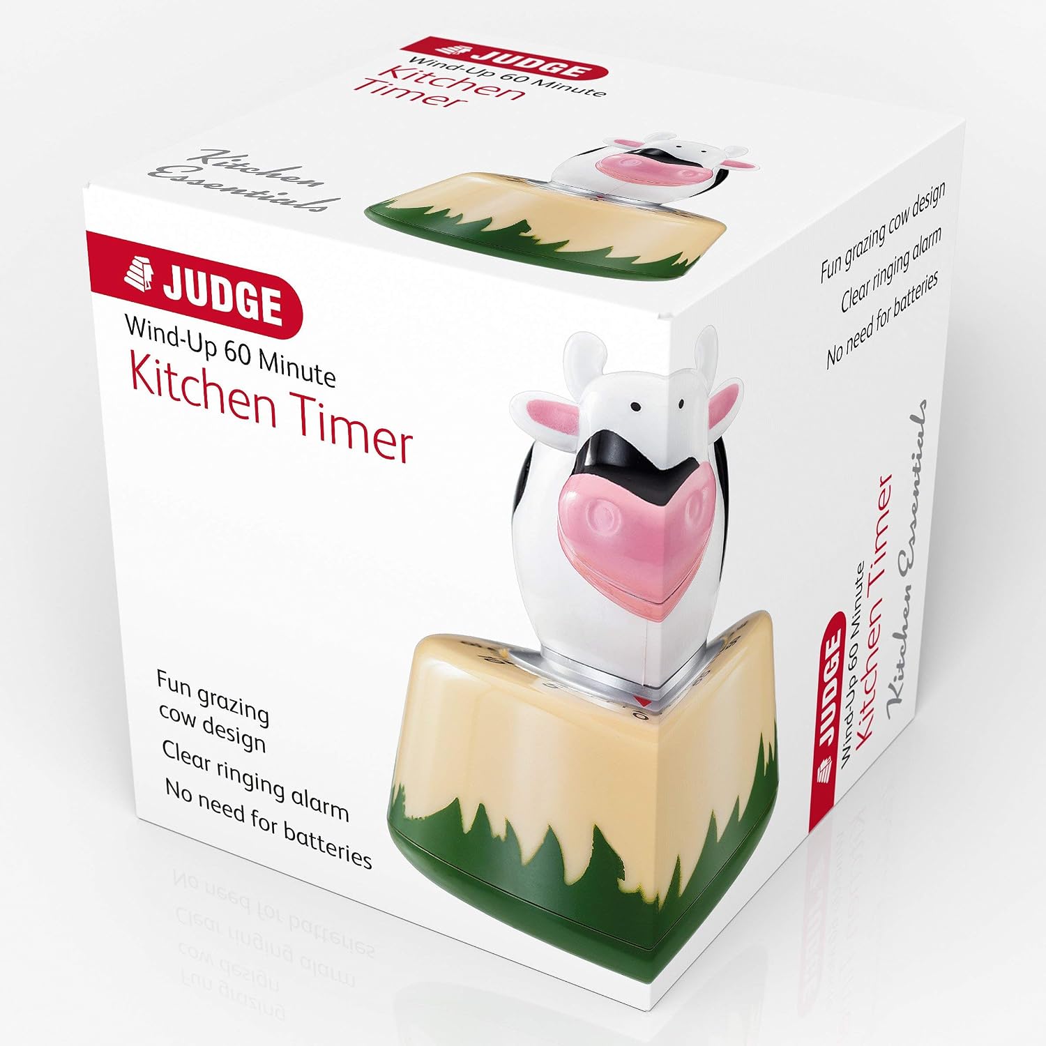 Judge Grazing Cow Kitchen Timer 60 Minute Wind Up Cooking Timer - Image 3