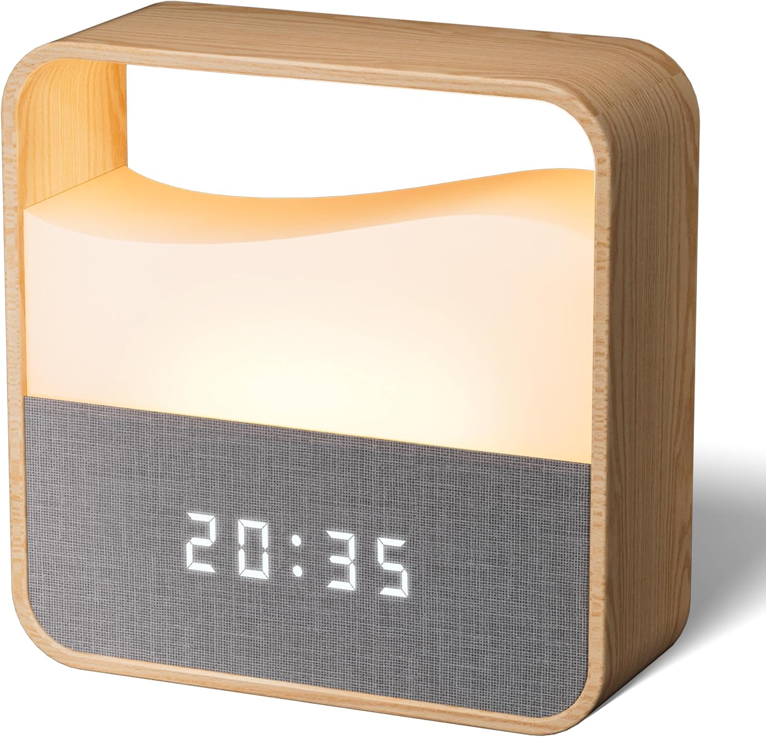Digital Alarm Clock With Dimmable Night Light For Bedroom & Kids