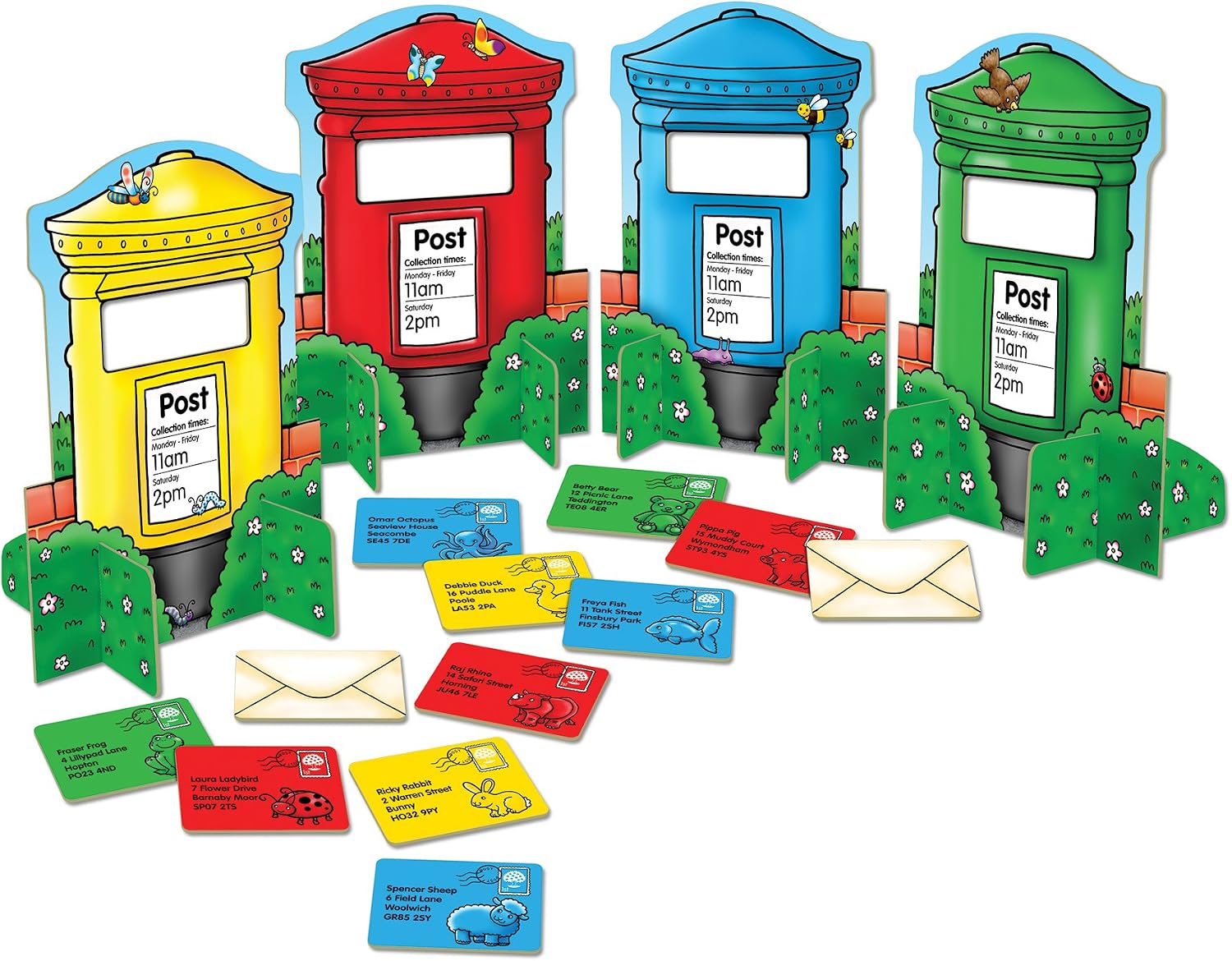 Orchard Toys Post Box Game, Matching and Posting Fun for Ages 2+ - Image 2