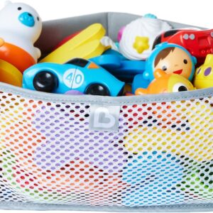 Munchkin High’n Dry Corner Bath Toy Organiser, Grey