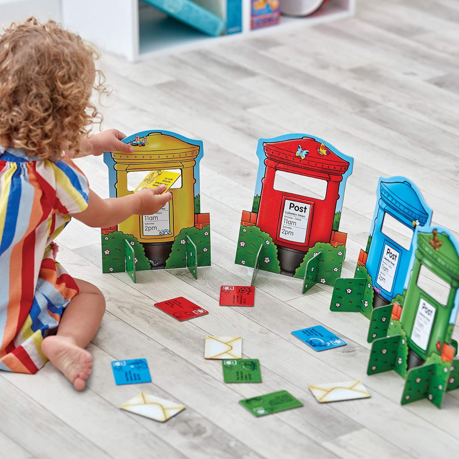 Orchard Toys Post Box Game, Matching and Posting Fun for Ages 2+ - Image 3