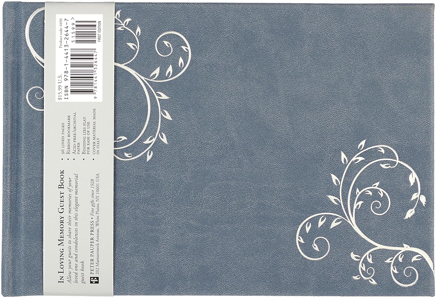 In Loving Memory Guest Book (Memorial Book, Funeral Book) - Image 2