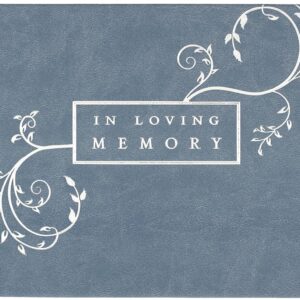 In Loving Memory Guest Book (Memorial Book, Funeral Book)