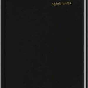 2026-2027 Mid/Academic Year Planner – 13 Month A5 Day-to-Page with Appointments – Collins Debden Essential Range Black (ESSA51M.99-2627)