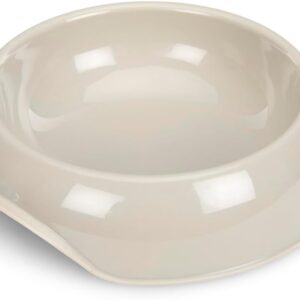Petface Cat Feeding Bowl, Plastic, Grey, 200 ml Capacity (Pack of 1)