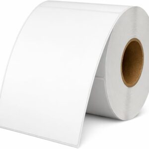 SmithPackaging 101 x 152 mm (4″x6″) Direct Thermal Shipping Labels – 500 Premium White Self-Adhesive Labels Roll Compatible with All Thermal Printers Printers for Amazon, Royal Mail [1 Roll]