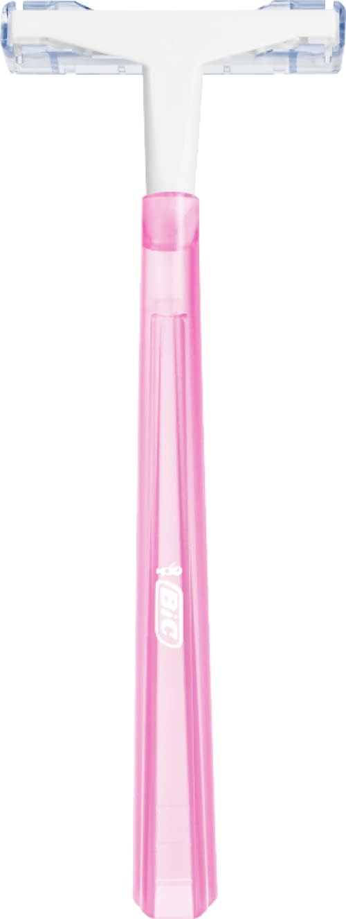 BIC Twin Lady Disposable Razors for Women, 2 Blade, Pastel Colours, Pack 10 - Image 3