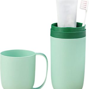 Portable Cup – Toothbrush Travel Case, Dustproof Toothpaste Holders