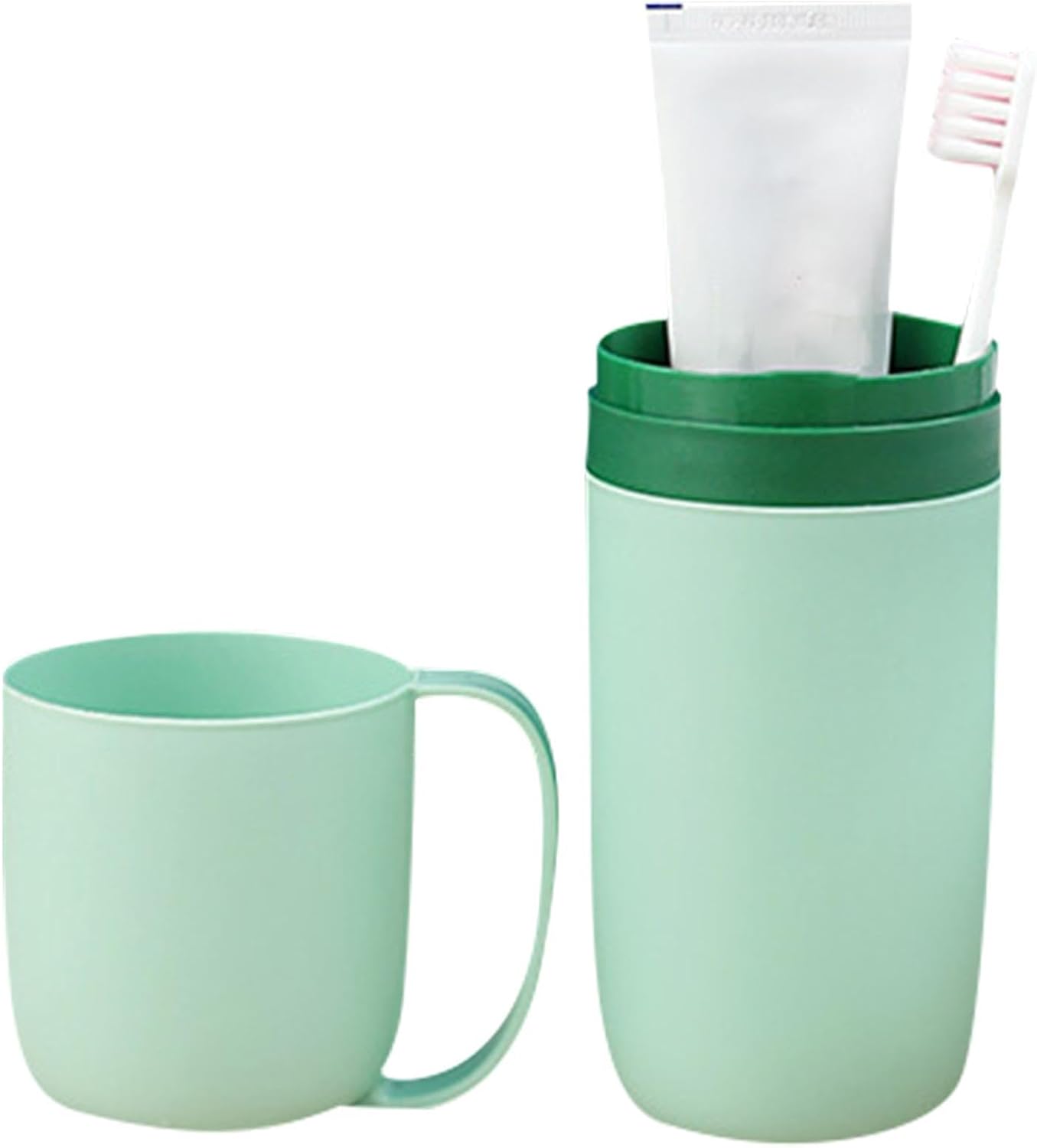 Portable Cup - Toothbrush Travel Case, Dustproof Toothpaste Holders
