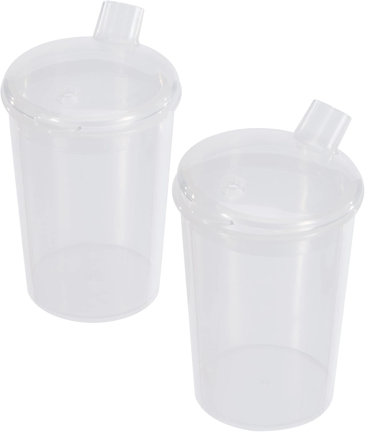 HOMECRAFT Feeding Cup with 8mm Spout – Easy Grip Plastic Beaker with Measurement Markings, Drinking Aid for Elderly, Disabled and Handicapped Users, 250ml Dishwasher Safe, Safe Liquid Consumption - Image 2