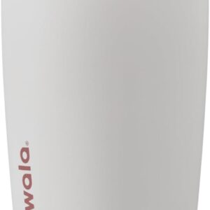 Owala SmoothSip Slider Stainless Steel Coffee Tumbler, 355ml, Vanilla Bean