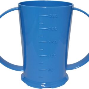 NRS Blue Graduated 2 Handled Beaker or Cup
