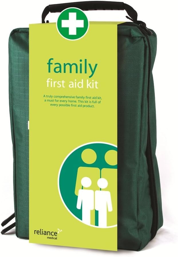 Reliance Medical Family First Aid Kit in Green Copenhagen Bag