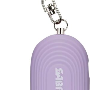 SABRE 2-in-1 Personal Alarm with LED Light, 130dB Personal Safety Siren, Snap Hook for Instant Access, 1,250 Foot (381 Meters) Range, Compact Design for Easy Attachment to Purse, Bag, or Keys
