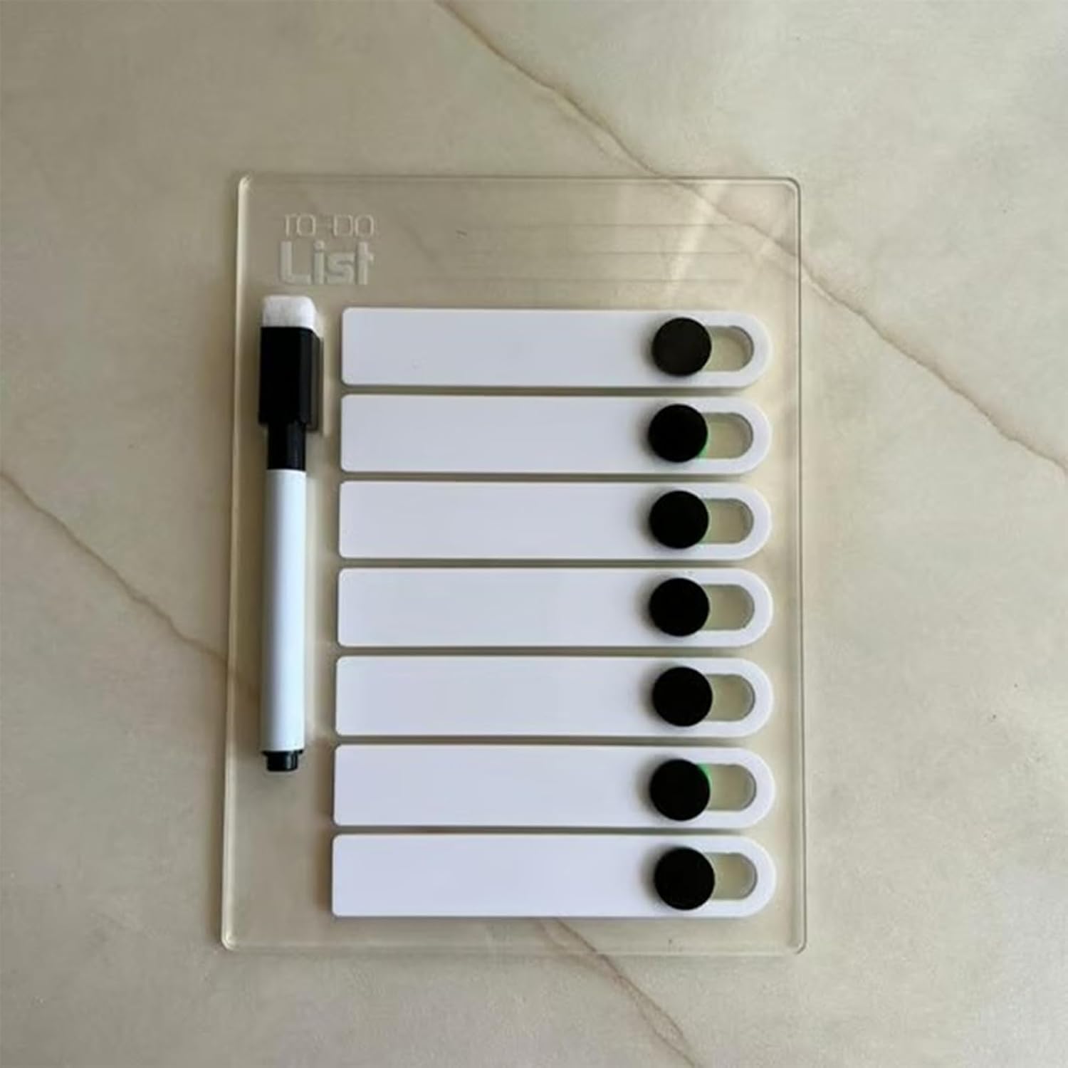 Magnetic Shopping List Block for Fridge with Pen, Magnetic Board - Image 4