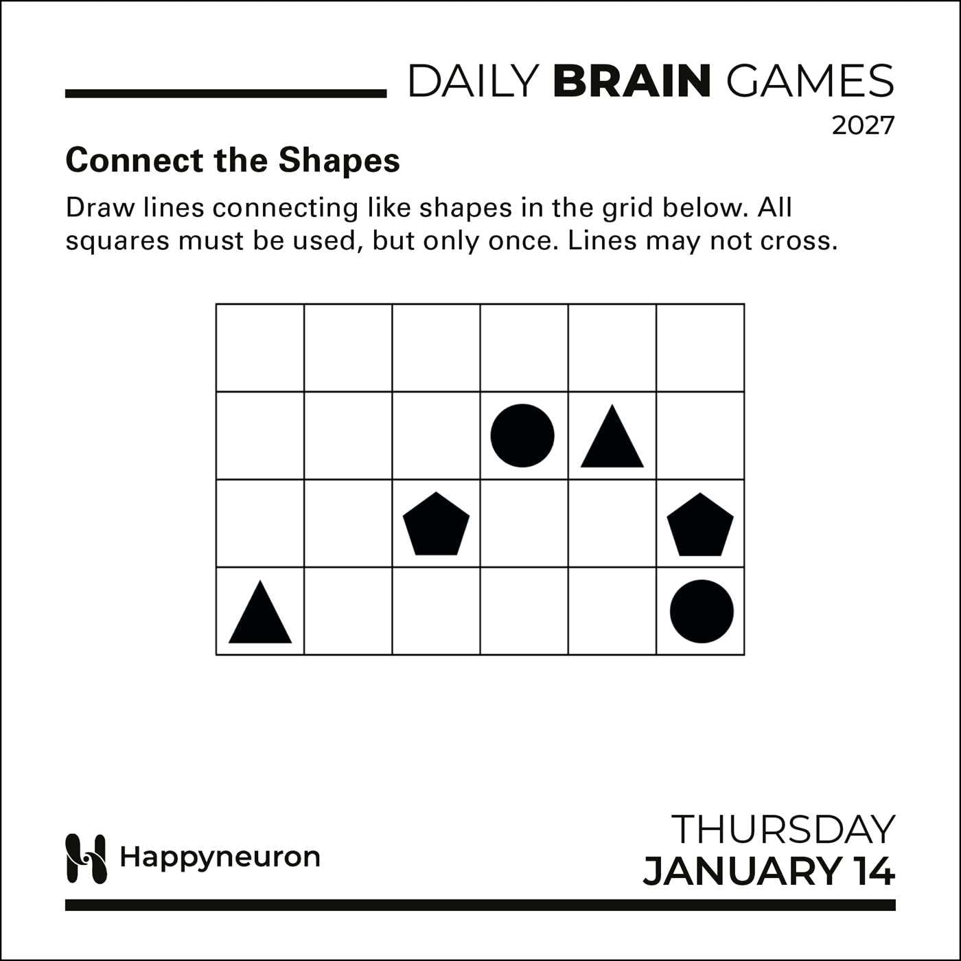 Daily Brain Games 2027 Day-to-Day Calendar: Energize your mind, one puzzle at a time! - Image 3