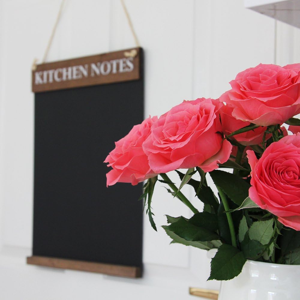 Chalkboards UK WC643RB Kitchen Notes Chalkboard, Wood, Rustic Brown, 42 x 30 x 1.6 cm - Image 2