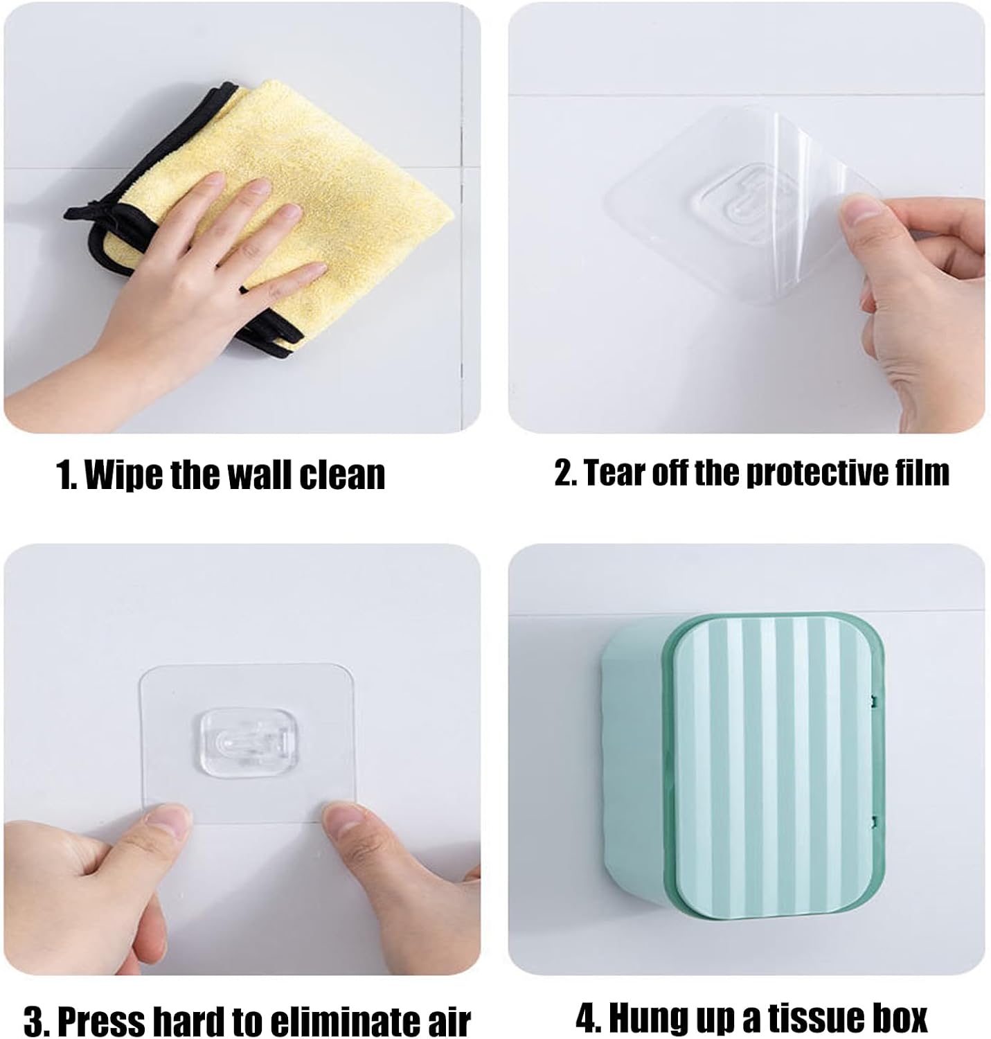 Wet Wipes Dispenser | Refillable Container for Hygiene Supplies,Tissue Box,For Bathroom, Apartment, Toilet, Kitchen, Baby Room, Table, - Image 7