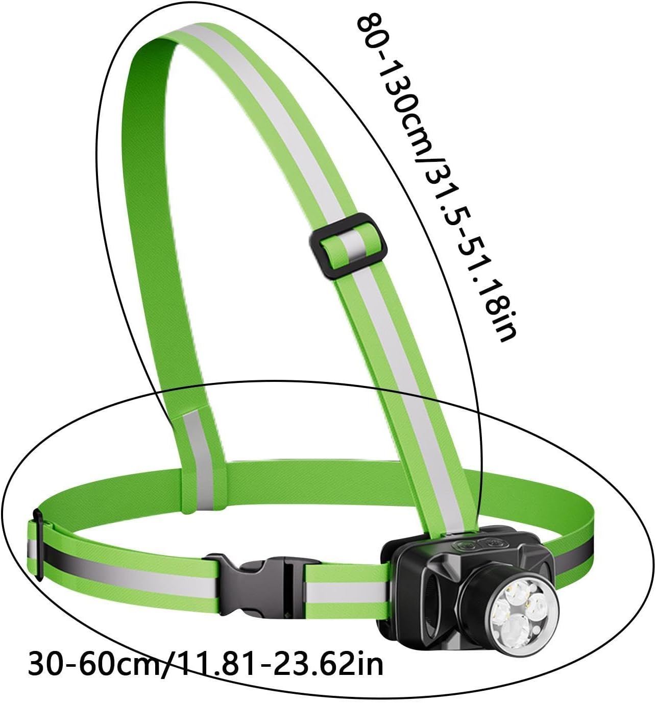 Running Lights 1000LM Rechargeable LED Flashlight - Image 6