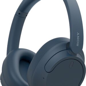 Sony WH-CH720N Wireless Bluetooth Noise Cancelling Over-Ear Headphones, Ambient Sound Mode, Lightweight Design, up to 50 hr battery life, iOS & Android – Blue