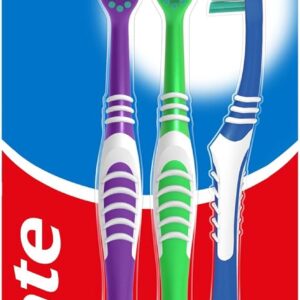 Colgate Extra Clean Medium Manual Toothbrush, 3 Pack