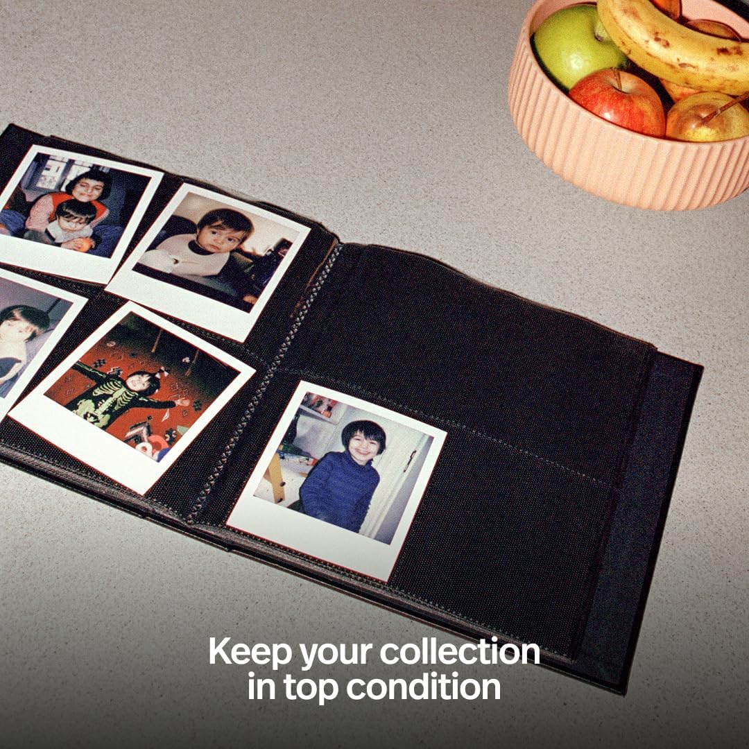 Polaroid Large Photo Album, Holds 160 Instant Photos, 40 Pages, Black - Image 2
