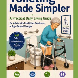 Toileting Made Simpler: A Practical Daily Living Guide For Adults with Disabilities, Weakness, or Age-Related Changes: Large Print, Visual Supports, … Cues An Occupational Therapy Resource