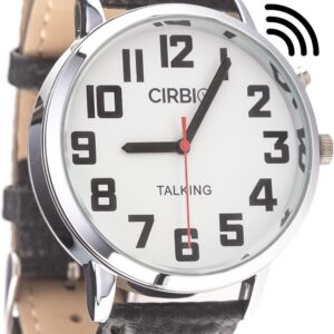 Big Talking Watch with Jumbo Numbers for Visually impaired with North American Male Voice